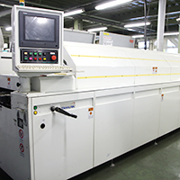 熱風式リフロー炉