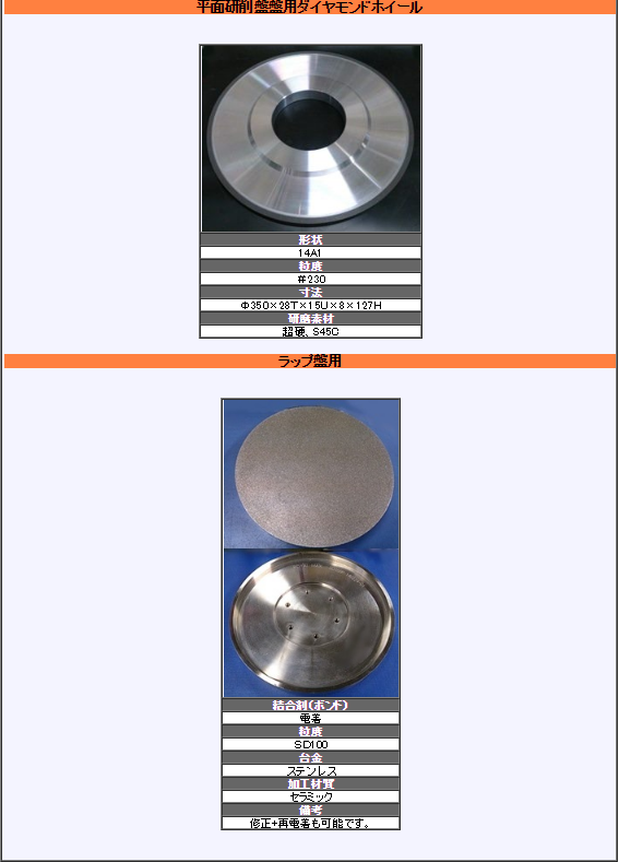 ダイヤモンド工具